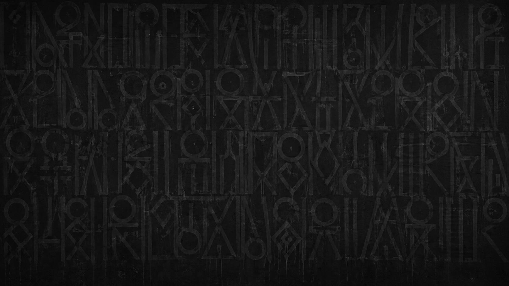 Abstract glyph texture